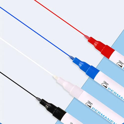 Individulized Freezer Marker Pen with Smudges Inks Ergonomic Designs for Easy Identification of Food and Samples Low Temperature Marker Pen - color: White