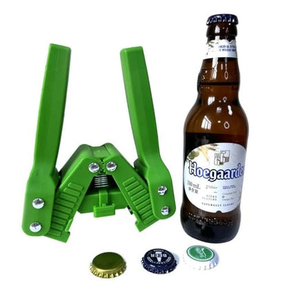 Manual Bottle Capper Tool - Capping Kit - Includes Beer Bottle Capper and 50 Bottle Caps 26mm Beer Corking Machine For Home Brewing - Beer Making Supplies（Red）