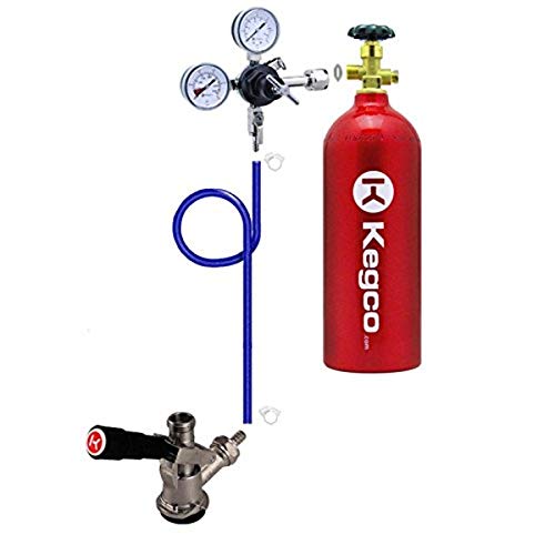 Kegco DDK Direct Draw Keg Tap Kit, 5 lb Silver - color: Standard Commercial Grage