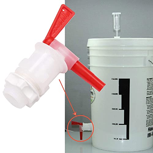 2 Pack Plastic Bottling Bucket Spigot tap Faucet for Homebrew Wine Making Beer