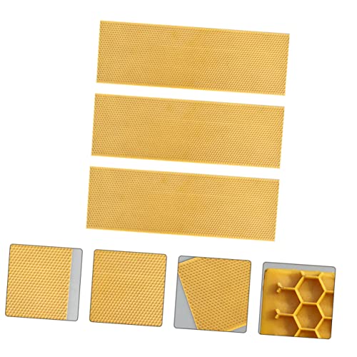 3pcs Beehive Nest Foundation Plastic Comb for Beehive Building Beekeeping Tool