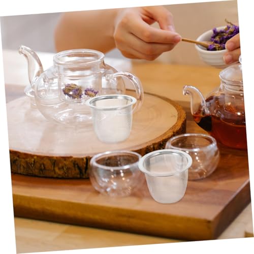 Loose Leaf Tea Strainer 8 Pack Stainless Steel Tea Infuser Strainer Mesh Replacement - size: 6.00X6.00X5.00CM