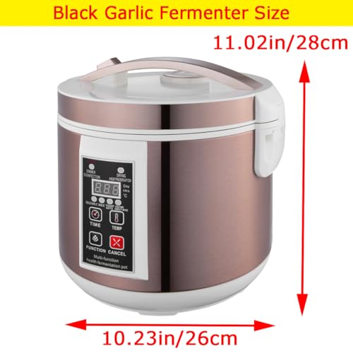 INTBUYING 6L Multi-Functional Garlic Yogurt Natto Fruit Sweet Rice Wine Fermentation Health Pot 110V