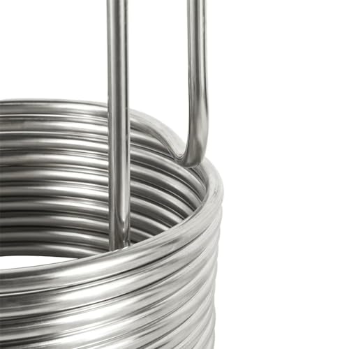 16M 9.52mm Stainless Steel Immersion Wort Chiller, Super Efficient Cooling Coil For Home Beer Brewing, 1pcs