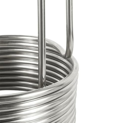 16M 9.52mm Stainless Steel Immersion Wort Chiller, Super Efficient Cooling Coil For Home Beer Brewing, 1pcs
