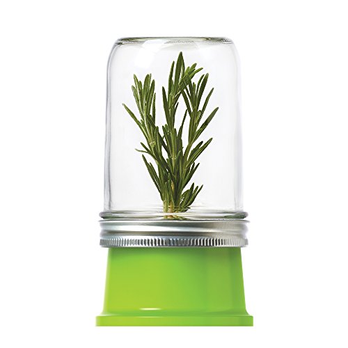 Jarware Herb Saver Lid for Wide Mouth Mason Jars, Green - size: Wide Mouth, style: Herb Saver