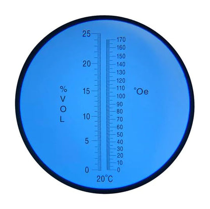 Sper Scientific 300080 Wine Making Refractometer - 0 to 25% with ATC - Alcohol & Sugar Concentration Measurement for Wine, Vodka, Whiskey, and More - size: 1 Pack