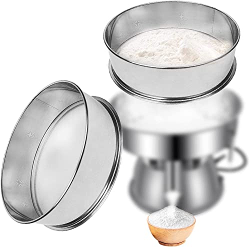 Sidasu Vibrating Sifter Mesh Screen Stainless Steel Vibrating Sieve Mesh Screen 30 Mesh for Automatic Powder Sifter Machine - size: 30 mesh