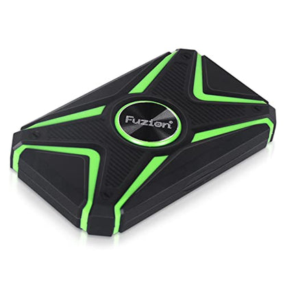 Fuzion Digital Gram Scale, TU-X 200g/0.01g Pocket Herb Scale with 6 Units for Personal Hobbies, Small Scale .01 Gram Accuracy Measuring Jewelry, Food, Powder - color: Green