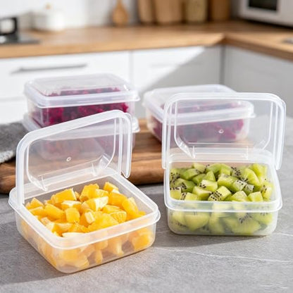 Fruit Cheese Box Frozen Meat Boxs Food Grade Refrigerator Freezer Storage Special Small Spare Food Fresh-Keeping Container