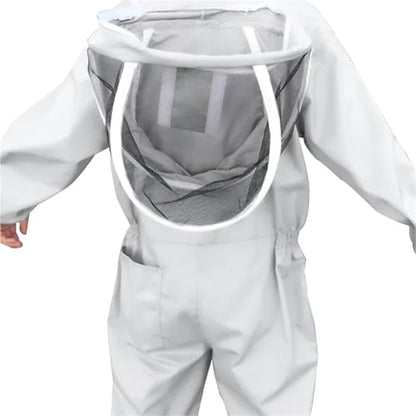 Beekeeping Supplies, Professional Beekeeping Suit, Bee Protective, Clothing, Veil and Hat, Complete Body Equipment,Beekeeping Tools(Large) - size: Large