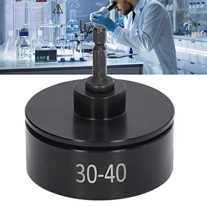 Bottle Capper Bottle Capping Tool, Electric Capping Machine Bit, Handheld Bottle Capper Capping Machine Accessory for 30-40mm Bottle Cover for Replacement, Black