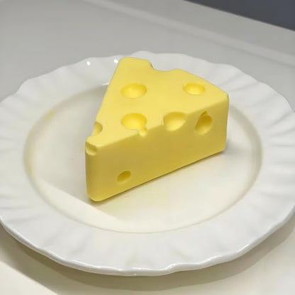 3D Cheese Silicone Baking Molds for Mousse Cake, 8-Cavity Chocolate Pan for French Dessert Pudding Ice Cream Candle - color: White-R0007