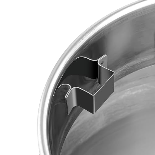 20-60L Stainless Steel Milk Can Wine Milk Bucket Wine Pail Bucket Milk Can Tote Jug with Sealed Lid Heavy Duty, with Independent Embedded Silicone Sealed Lid (30L) - size: 30L