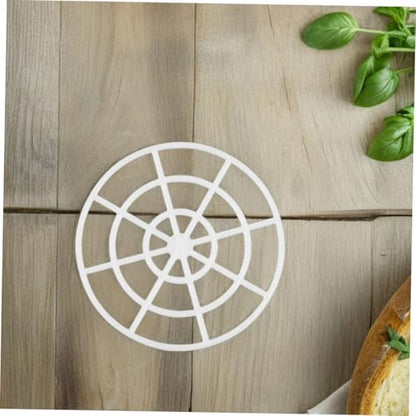 IMIKEYA 5 Pack Pickle Jars Press Plate Fermenting Weights 12cm Plastic Pickle Press Mesh Tool for Wide Mouth Jars Home Kitchen Cabbage Kimchi