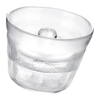 Glass Pickle Jar with Weight Lid Fermentation Kimchi Storage Pickle Pot Container for Sauerkrau Fruit Preservation, 1Pc Height 9.6cm