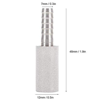 Diffusion Stone Stainless Steel Oxygenation Aeration Stone Bar Homebrew Beer Tool Carbonating Stone Accessories(2Micron)