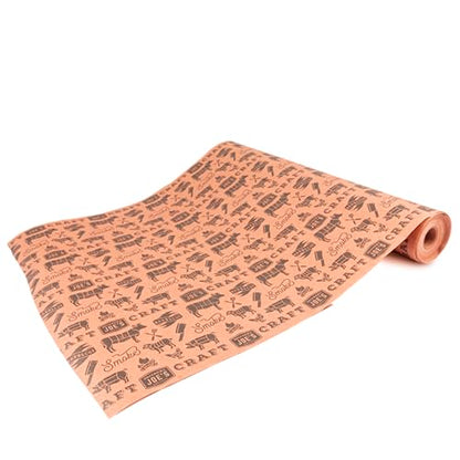 Oklahoma Joe’s Peach Butcher Paper – 18‑in x 100‑ft Roll, Made in USA, Heat‑Resistant & Breathable BBQ Wrapping Paper for Smoking Meats - size: 18-in x 100-ft