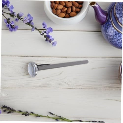 Garneck Stainless Steel Food Probe Thermometer 10℃ to 100℃ Instant Read Cooking Thermometer for Milk Coffee BBQ and Baking