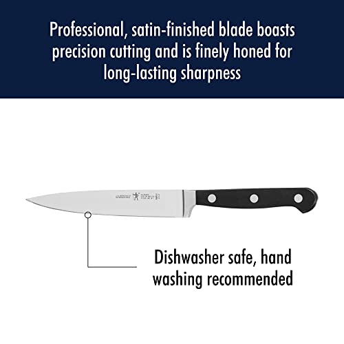 Henckels Classic 3-Pc Starter Chef Knife Set, Razor-Sharp German Engineered | Fully Forged Construction Provides Balance with Traditional Triple-Rivet Handles Enables Comfortable Easy Cutting. - style: Kitchen Knife Set