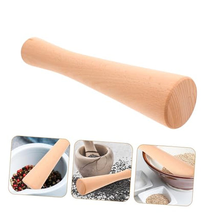 Wooden Pickle Stick Fermenting Tool Sauerkraut Maker Pestle Set Canning Weights