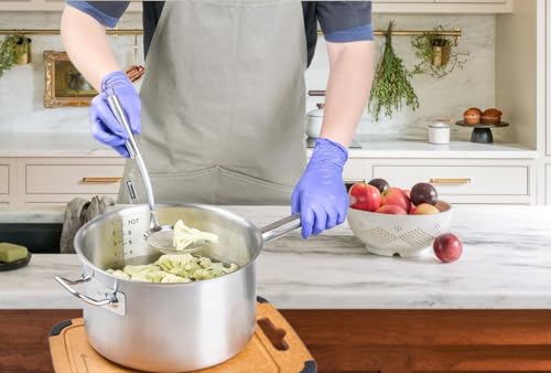 Stainless Steel Wok Mesh Strainer, Cooking Mesh Skimmer Spoon, 4.75 Inch Diameter