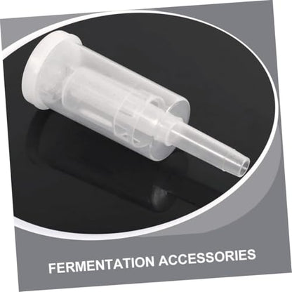 OUNONA 3sets Air Lock Kit Exhaust Valves Non-return Valves Essential for Wine Beer Fermentation