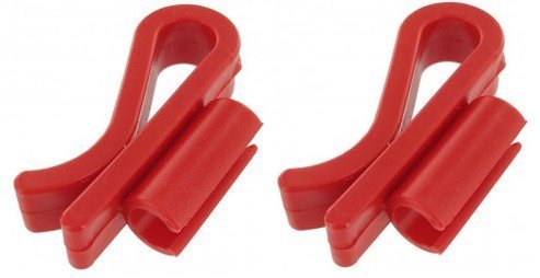 THORIUM Racking Cane Auto Siphon Tube Clip Clamp Holder | 1/2" size | Two Pack