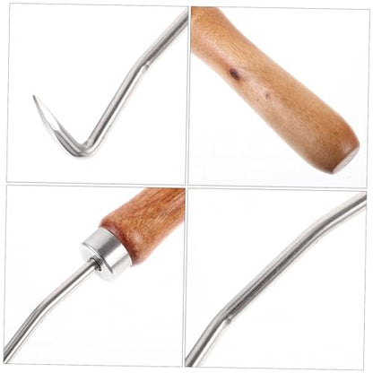 2pcs Beehive Cleaning Hook for Beekeeping Hive Tool Beehive Cleaning Beekeeping Tool Cleaner