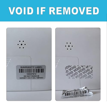 Tamper Evident Proof Barcode Stickers with Individual Serial Number Security Warranty Void Sticker,Sealing Label for Package(150pcs 1.6x0.8 inches,Matte Silver) - style: silver4x2cm
