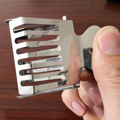 TopHomer 10 Pcs Beekeeping Clip Stainless Steel Hand Queen Bee Catcher Cage Beekeeeping Tool for Beekeeper Easy to Use - style: 10 Pcs