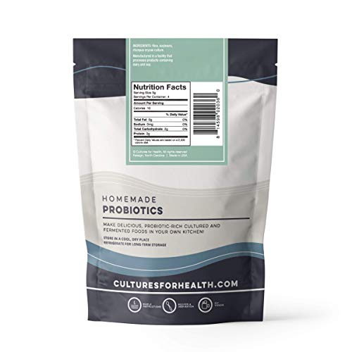 Cultures for Health Tempeh Starter Culture | 4 Packets Starter Spores for DIY Plant Based Meat | Gluten Free, Non-GMO Indonesian Food | Make Meatless Bacon, Vegan Nuggets, & More High Protein Snacks