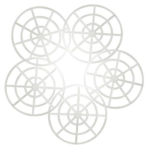 5pcs Fermenting Jar Mesh Presser Wide Mouth Fermenting Jar Press Weight Pickle Can Press Mesh Plate Fermenting Presser Mesh Practical Weights for Canning, Pickling, and Fermentation