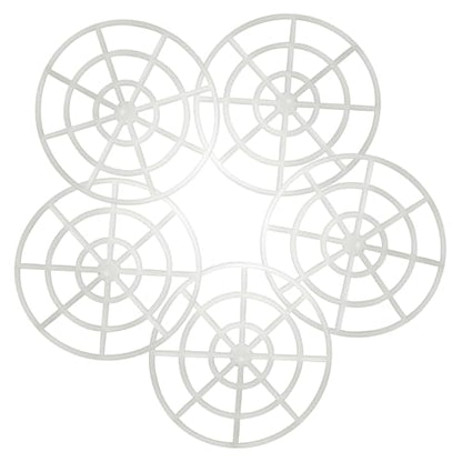 5pcs Fermenting Jar Mesh Presser Wide Mouth Fermenting Jar Press Weight Pickle Can Press Mesh Plate Fermenting Presser Mesh Practical Weights for Canning, Pickling, and Fermentation