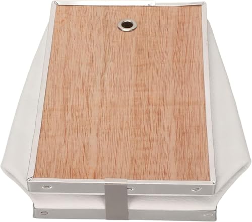 Bee Smoker Bellow, Wood and Stainless Steel Bee Smoker Box Replacement Parts PVC Leather Plywood Box Beekeeping Equipment