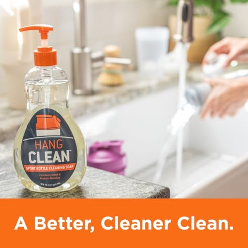 Sport Bottle Dish Soap, Fragrance Free, Plant Powered, Hypoallergenic, 16.9 fl oz, 1 Count