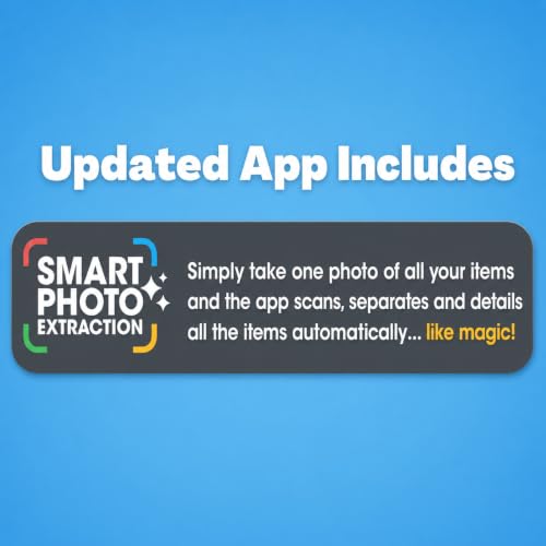 SmartLabels Small QR Code Stickers | Mini 1.5-Inch Labels with AI Photo Analysis App | Auto-Create Item Descriptions | No Typing | US-Made | Storage, Inventory Tracking, Organization & Moving, 48-Pack - style: Mini