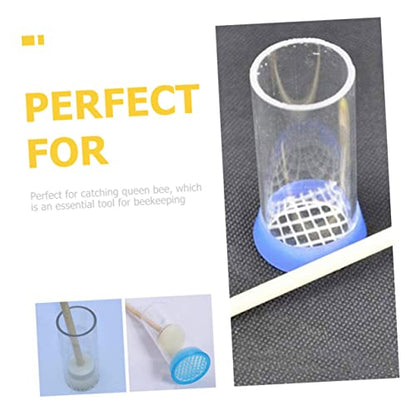 UKCOCO 2pcs Mark Bottle Keeping Decor Marking Bottles Cage Beekeeper Accessories Beekeeper Supplies Beekeeper Tools Bee Marking Tools Wooden