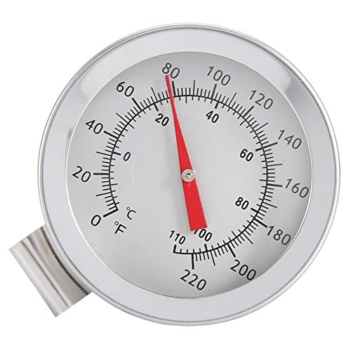 Beer Thermometer, Homebrew Kettle Clip On Thermometer, Long Cooking Thermometer, Dial Thermometer for Wine Beer