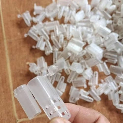 20Pcs Bees Isolator Clips Beekeep Cage Beekeeper Rearing Tools for Home Beekeeping and Bees Captures Beekeep Cage