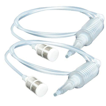 2 Pack 6.3 ft Siphon Tube Pipe Hose For Homemade Wine Beer Making Brewing Equipment by MUGLIO