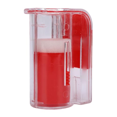 Fdit Queen Bee Marking Kit Professional Beekeeper Tool Set with Number Sticker and Tweezers, Precise Marking for Bee Queen Management, Indoor and Outdoor Use, Plastic Material (Red) - color: Red