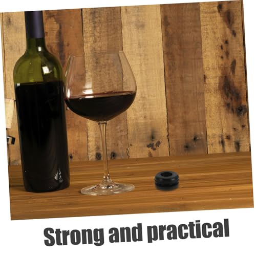 ibasenice Rubber Airlock Grommet Set Venting Grommets 5pcs and Leakproof Easy Installation for Wine Fermenter and Fermenter Lid Holes for Homebrewing and DIY Fermentation Projects
