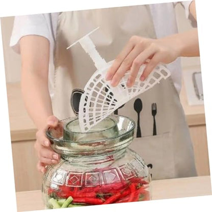 2pcs Pickle Jar Press Tool Tamper Tool for Jar for Canning Fermenting Supply Kitchen Supply