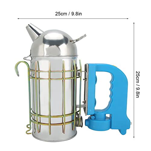 Stainless Steel Electric Beehive Smoker,Honey Keeper Beehive Smoker Handle Set for Apiculture Supplies,and Beekeeping Equipment Beginners Professionals