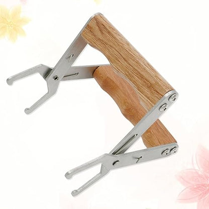 Stainless Steel Beekeeping Frame Grip Holder Tool Durable Beekeeper Equipment for Lifting Design for Easy Hive Management