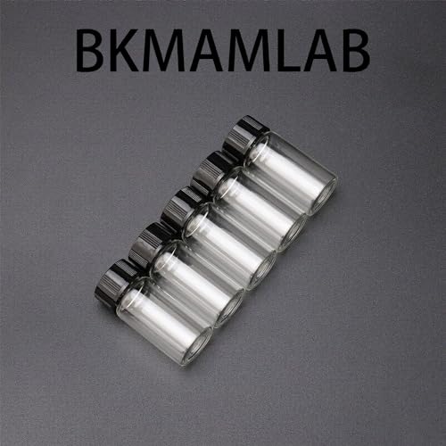 20ml Clear Small Glass Vials 30pcs with Screw Caps(30pcs) - color: Clear, size: 20ml 30pcs