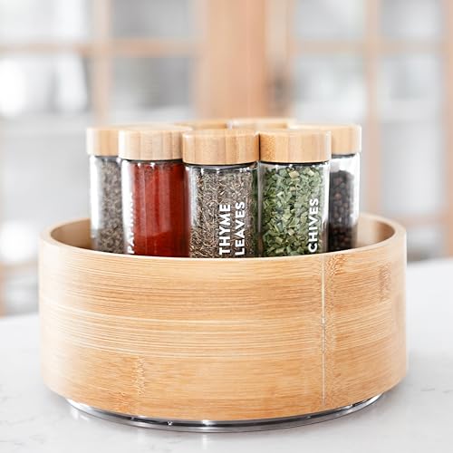 Clear Spice Labels for Glass Jars, 168 Preprinted Spice Jar Labels, Waterpoof Seasoning Herb Stickers Only, Kitchen Container Pantry Organization - style: Clear Spice Labels