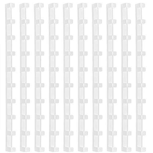Yosoo Beekeeping Equipment Beehive Frame Strip Transition Clips, Beekeeping Tool, Plastic Spacers, for Smart, with High Strength