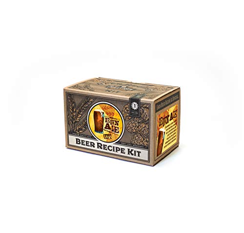 Craft A Brew Recipe Kit - Brown Ale Refill - 1 Gallon - Ingredients for Home Brewing Beer - color: Brown Ale